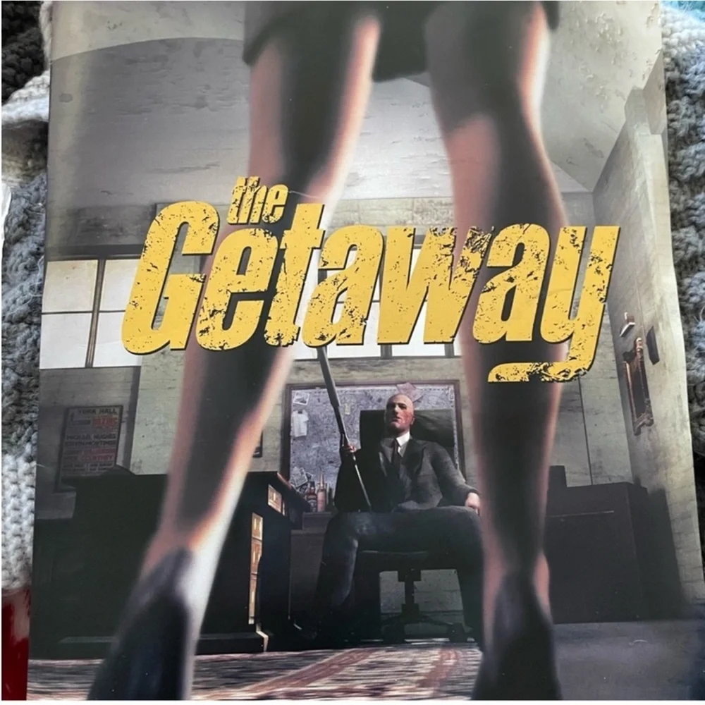 The Getaway Press Kit Folder Ps2